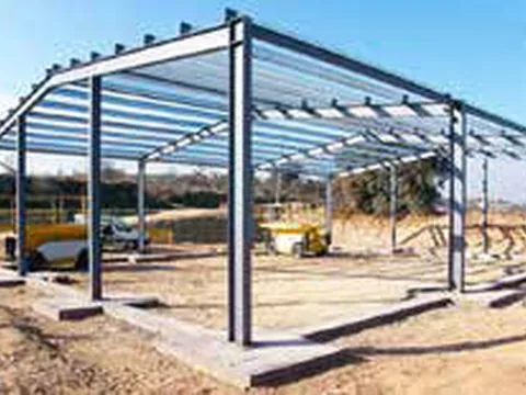 Estructura de cubierta metálica